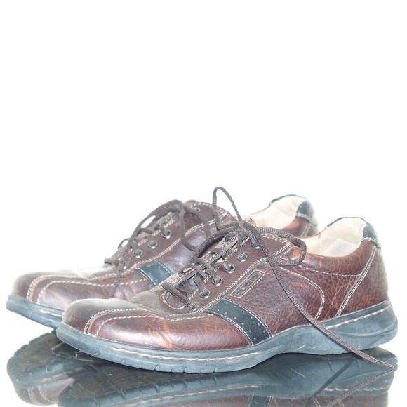 Mens 7.5 BASS WATSON Leather Casual Dress Oxfords main image 9
